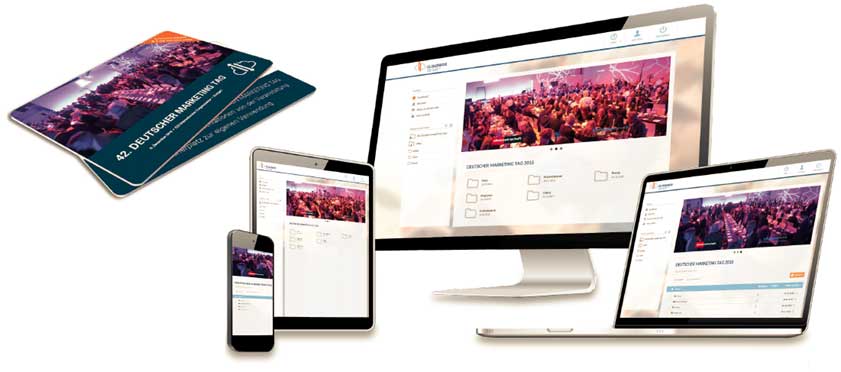 Cloud Card, App: Einsatz beim 42. Deutscher Marketing Tag